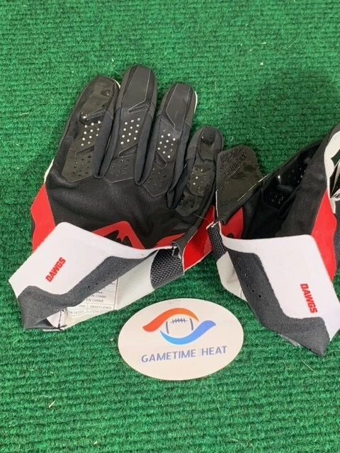 Nuevos guantes de fútbol americano universitario Nike Vapor Fly Georgia Bulldogs Team Issue XL Foto 3 de 3