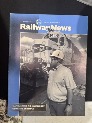 Santa Fe Railway News Band 8 #10 1994 Oktober Arbeitsgeräte Procter & Gamble