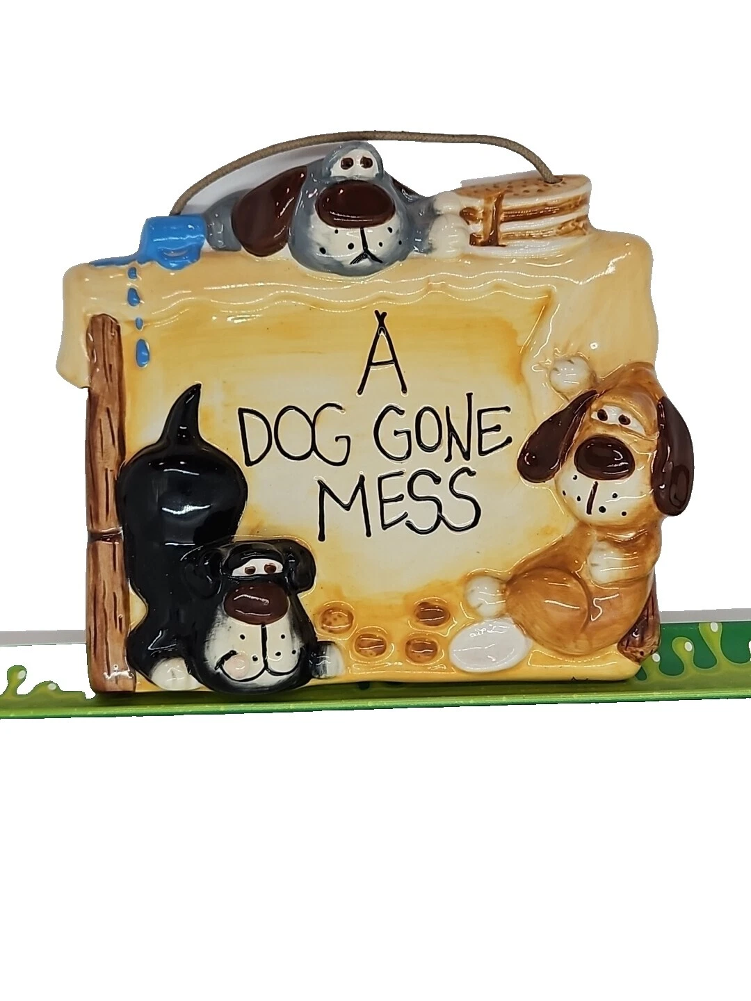 Russ Cerámica Placas Y Letreros Decoración para el Hogar