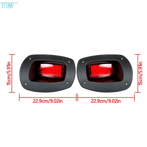 LED Tail Light Replacement Assemblies Fit For E-Z-GO RXV Golf Cart 2008 - 2015 - Picture 4 of 12