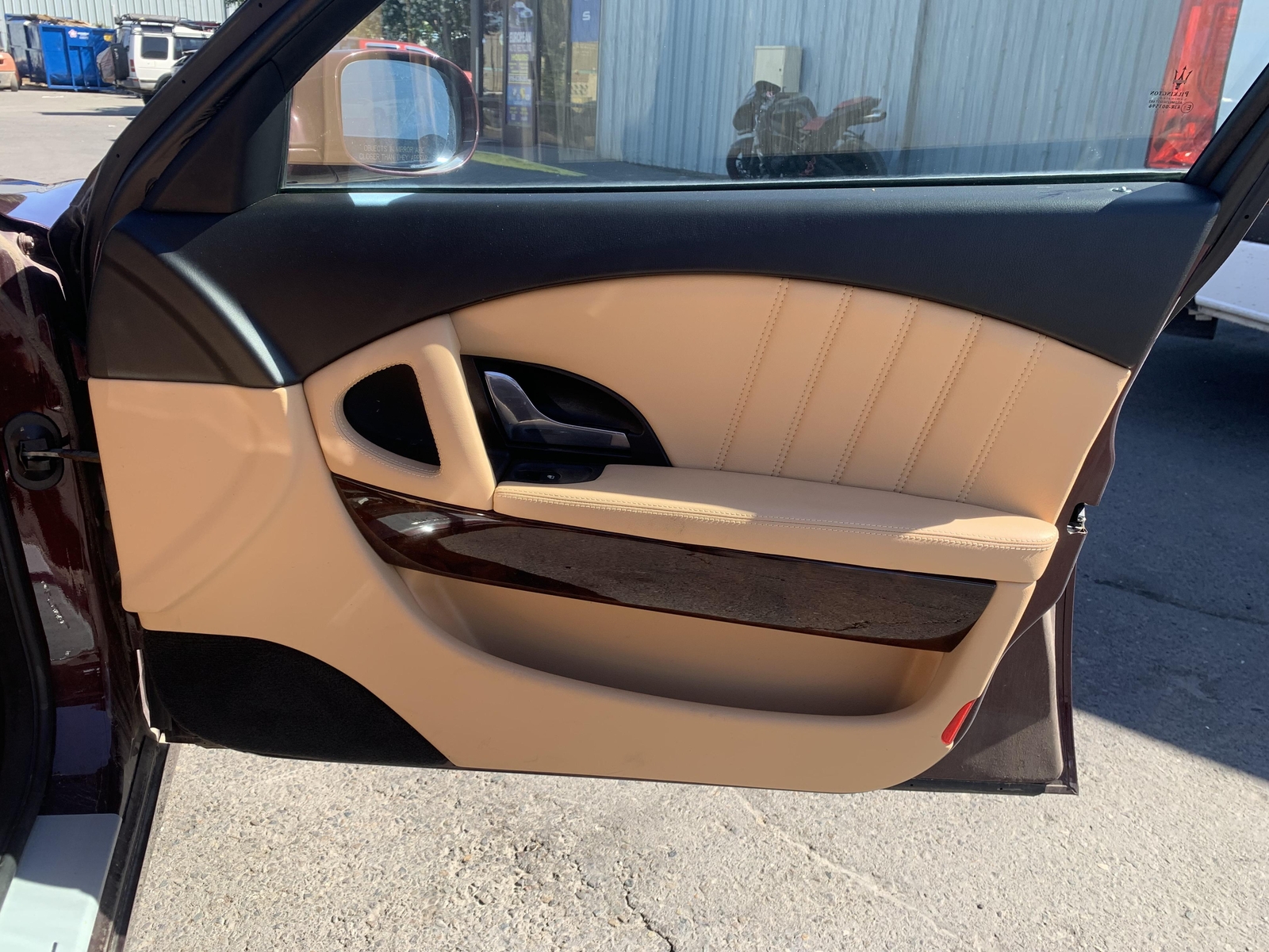 08 MASERATI Right RH Passenger Front Door Trim Panel