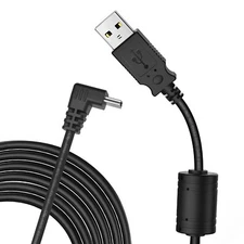 Charging Cable For Garmin Gps18awg 5ft 90 Degree Angled Gps Vehicle Power Cabl