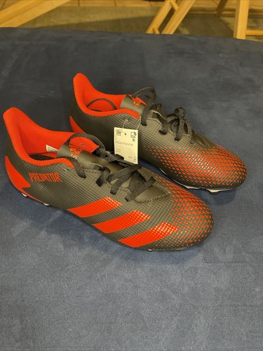Mens Size 7 Black Red Adidas Predator 20.4 FxG Soccer Cleats EE9566 | eBay