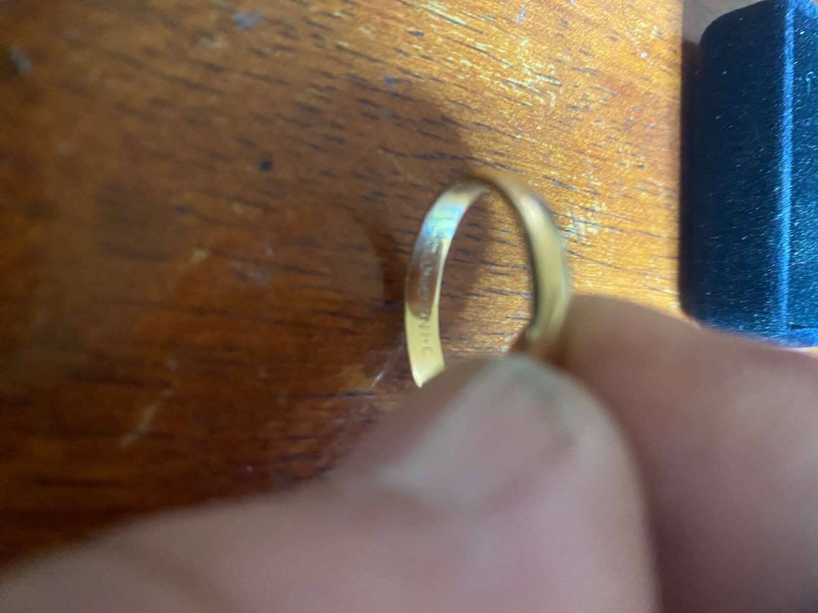18ct wedding band eBay