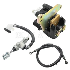 Rear Brake Master Cylinder & Caliper & Hose for Honda TRX400EX Sportrax 400 ATV