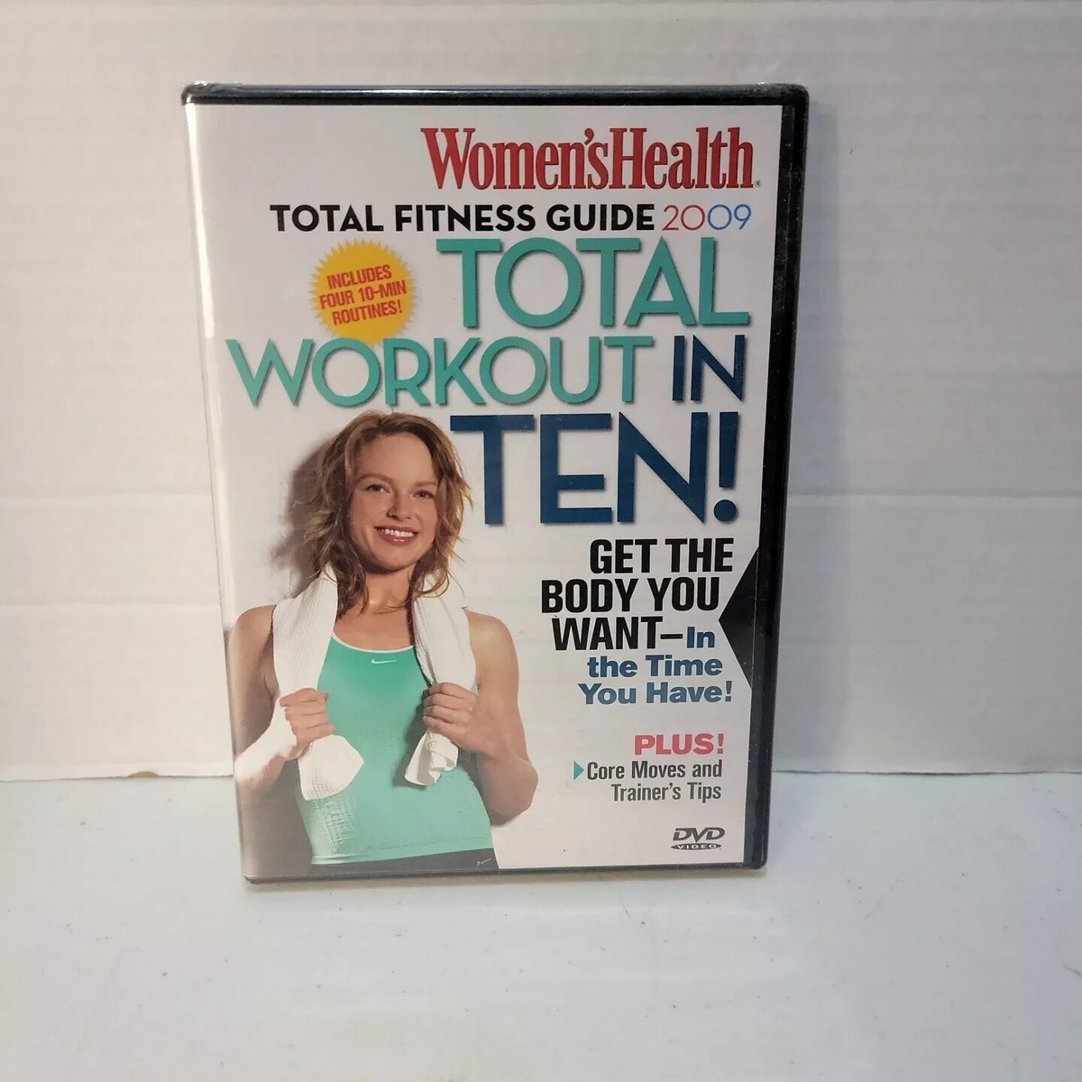 Women's Health Total Workout in Ten! (DVD) NEW (AMAZING DVD IN ORIGINAL  SHRINK W