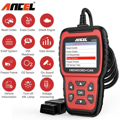 ANCEL AS500 Auto OBD2 Scanner Car Diagnostic Tool Code Reader Check Engine Light