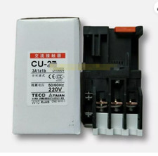 TECO AC Contactor CU-27 3a1a1b AC24V 36V 48V 110V 220V 380V Genuine New ya