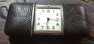 Movado Ermeto à L Emeraude Lausanne 925 Silber um 1930
