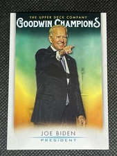 2021 UD Goodwin Champions JOE BIDEN #2 PRESIDENT  United States Of America 