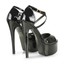 thumbnail 9 - Womens Strappy Platform Sandals Peep Toe Ladies Stiletto High Heel Shoes Size