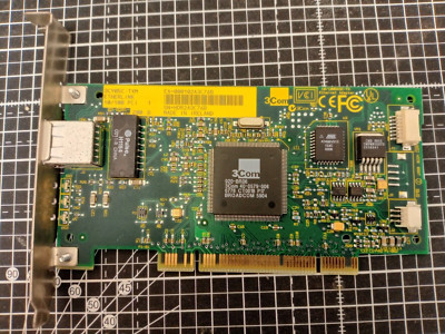 3Com Etherlink PCI Netzwerk Ethernet Rj45 Schnittstellenkarte 3C905C-TXM 3Com40-0579