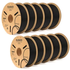 ELEGOO PLA Filament Black 10 kg