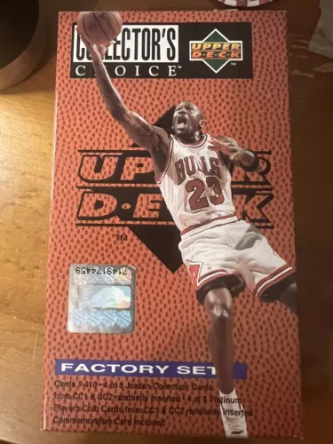 1995-96 Upper Deck Collector's Choice Basketball Factory Set -4 Jordans/ Garnett