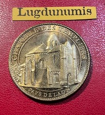 Jeton Touristique Chapelle Templier Laon 2010 Arthus Bertrand Trésor de France