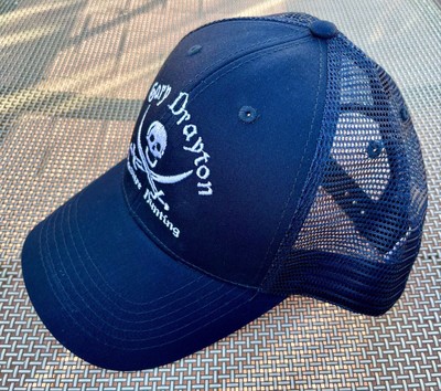 Gary Drayton trucker hat navy blue 