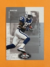 2002 Fleer Box Score #113 Reggie Wayne Indianapolis Colts HOF