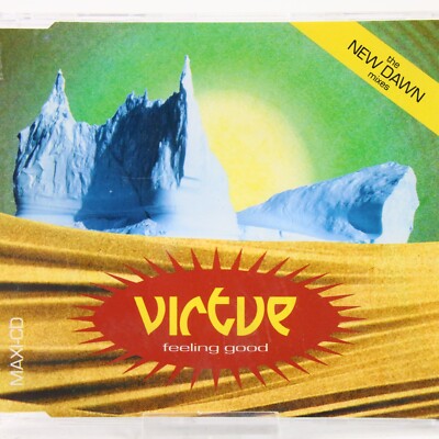 Music Musik MAXI CD Virtue   Feeling Good (New Dawn) (Mixes) Gut
