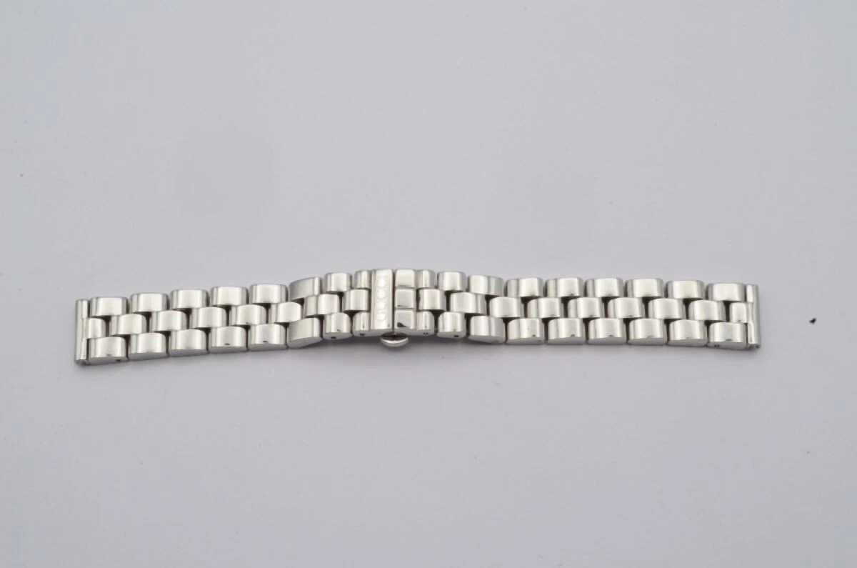 Bracciale Vintage Raro Gucci Donna In Acciaio 15MM