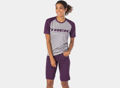 Shorts MTB Damen Bontrager Rhythmus Mountain Shorts - Violet - S