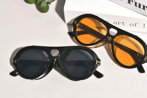 53351 Gafas Steam Punk A Prueba de Viento Gafas de Sol Diseño de Marca Hombres Mujeres Moda Sombra - Imagen 15 de 27