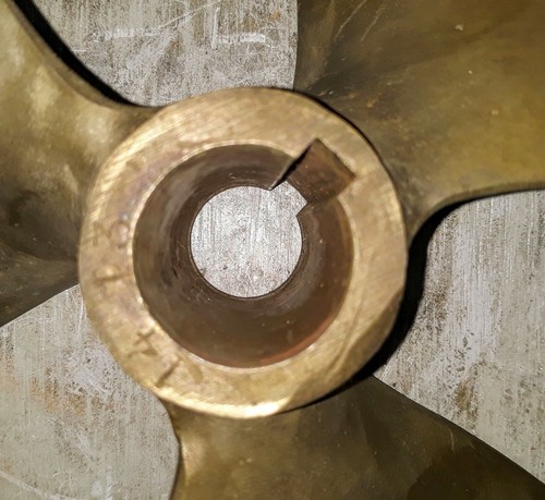 Federal Equi-Poise Propeller, 14 X 13 X 3 X 1.25" Bore, Nibral, LH, Super Cup - Picture 6 of 8