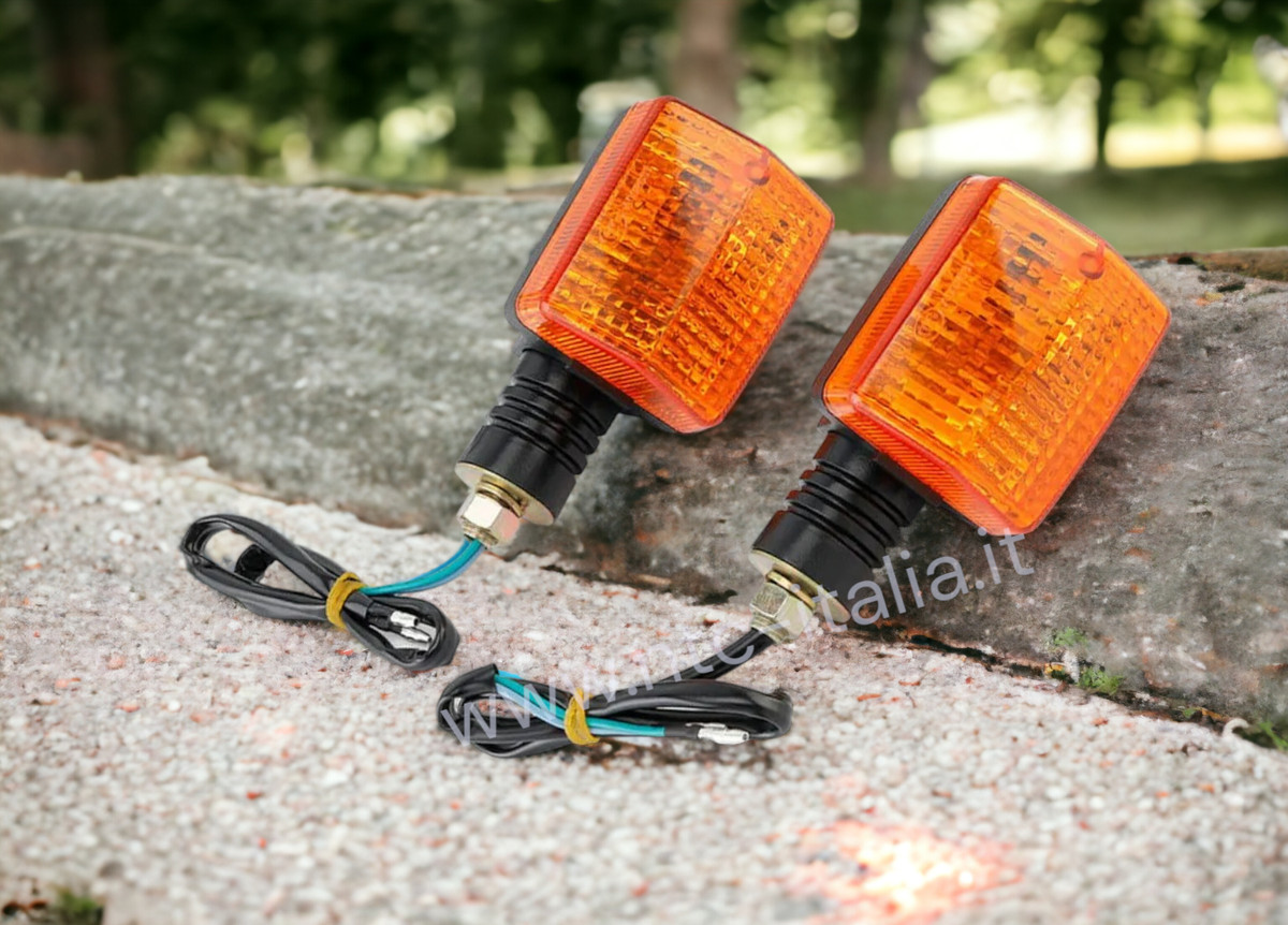 Coppia Frecce Posteriori Per Honda Transalp 600 V 1987-1990 - Destra E Sinistra Originali - Foto 13