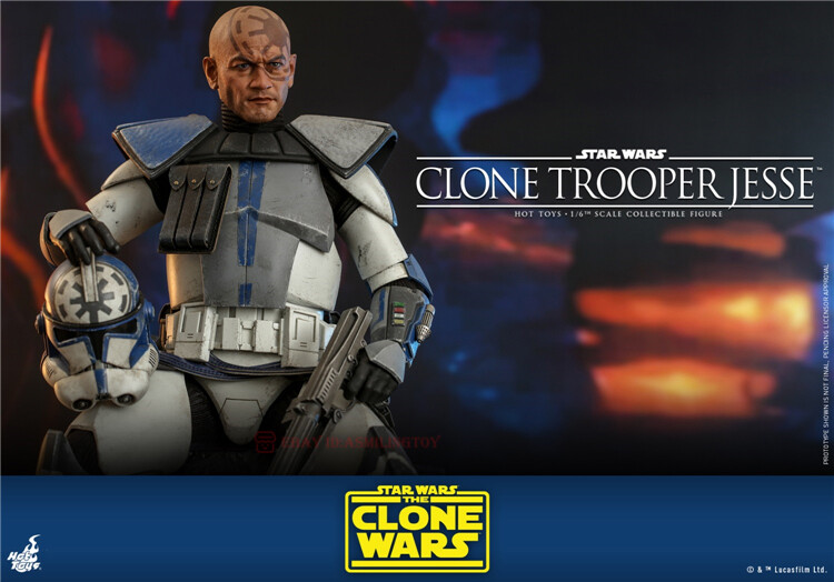 HOTTOYS HT 1/6 TMS064 Star Wars Clone Trooper Jesse Action Figure