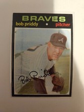 1971 TOPPS BOB PRIDDY #147 EX/MT COMBINED SHIPPING