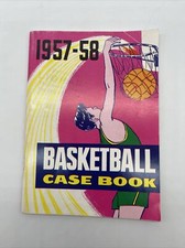 1957-58 Basketball Case Softcover Booklet Book VG