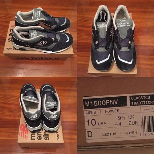 NEW BALANCE 1500 PNV Navy MADE IN 