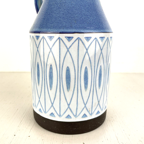 Royal Copenhagen Thule Aluminia Ceramic Jug Vase Anni Jeppesen Denmark 1960s - Picture 5 of 10
