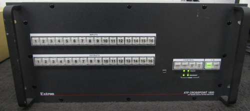Extron XTP CrossPoint 1600 Digital Matrix Switcher W/ 6 CARD