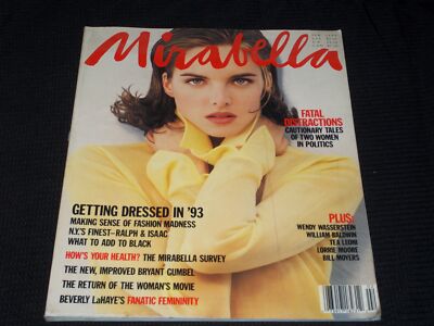 1993 FEBRUARY MIRABELLA MAGAZINE - FATAL ATTRACTIONS FRONT COVER - E 383