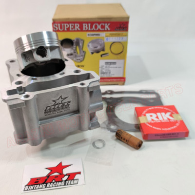 BRT RACING YAMAHA NMAX AEROX SUPER FORGED CERAMIC CYLINDER BORE UP PISTON 63MM