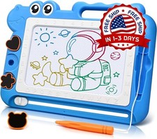 Tablero De Dibujo Magnético Juguetes Para Niños Pequeños Para Niñas Y Niños NUEVO.