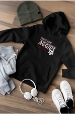 Texas A&M Aggies Hoodie Pullover Maroon NCAA Men Unisex Sweatshirt