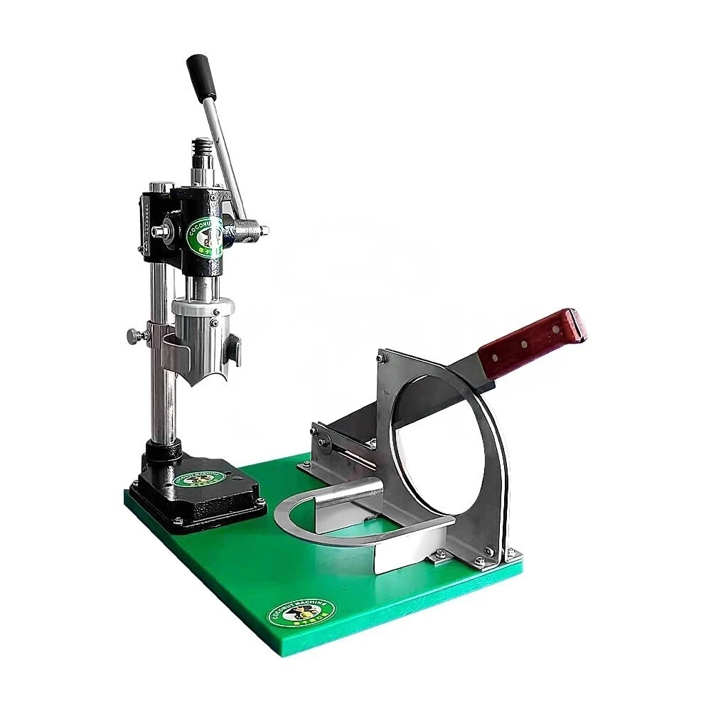 Commercial Coconut Opener Machine Green Young Coconut Peeler Manual Kichen Tool