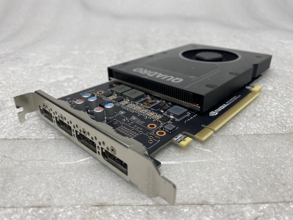 PNY NVIDIA Quadro P2200 5GB GDDR5X PCIe Video Graphics Card 【動作 