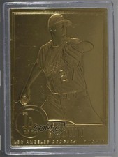 1995-2010 Danbury Mint 22K Gold Kevin Brown #103 9ca