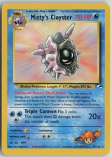 Misty's Cloyster 29/132 Rare Gym Heroes Pokemon Unlimited Lightly Played on eBay