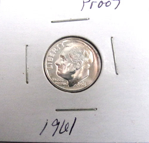 1961 Roosevelt Silver Dime - Proof