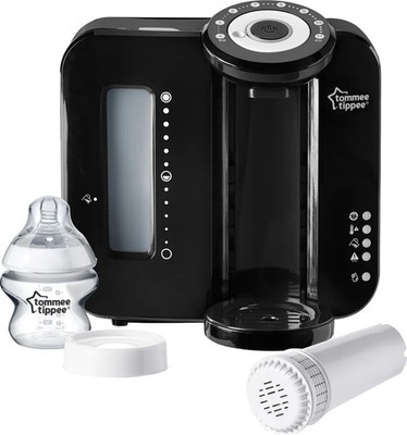 Tommee Tippee Perfect Prep Fläschchenzubereiter Schwarz Baby Neu Versiegelt