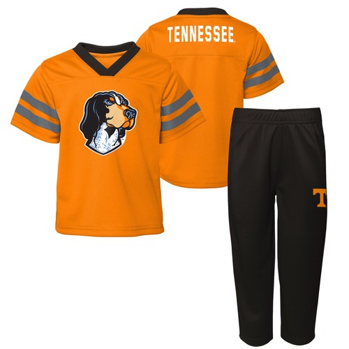 Infant Tennessee Orange Tennessee Volunteers Two-Piece Red Zone Jersey & Pants