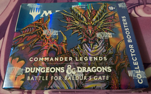 Commander Legends Battle for Baldurs Gate Collector Booster Box