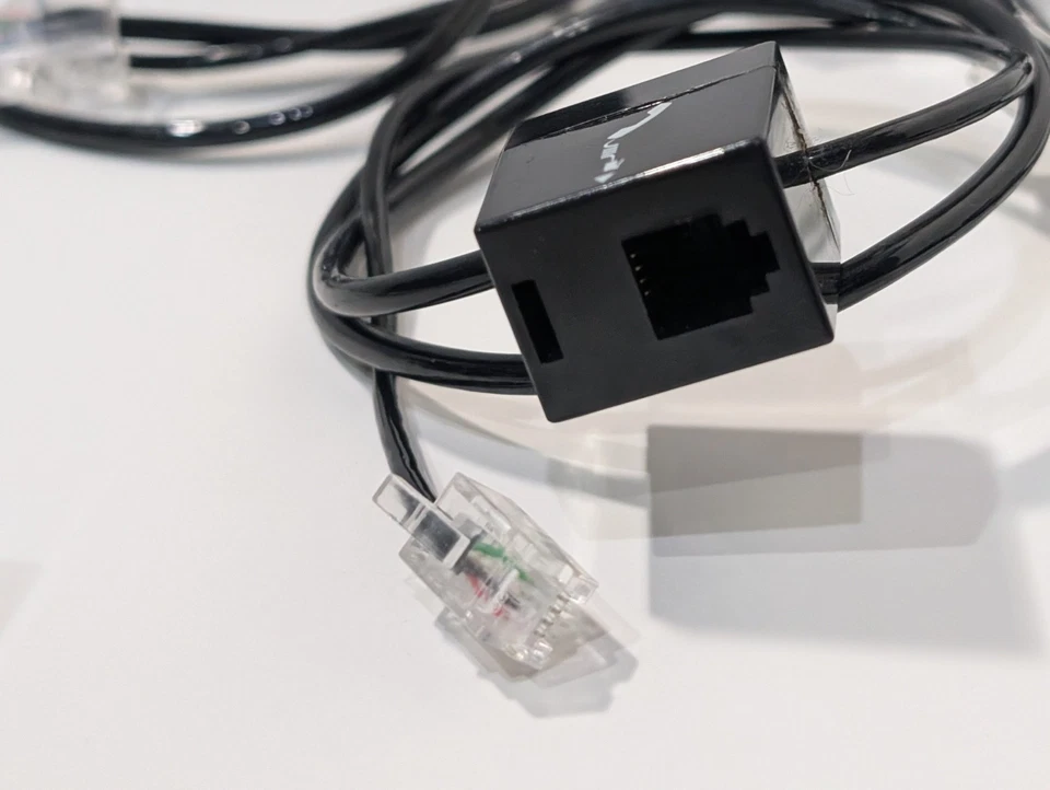 *Lote de 7 conexiones de cable de interfaz telefónica Plantronics para teléfono o base Foto 4 de 4