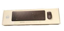 Dell KM3322W Wireless Keyboard and Mouse 2.4GHz USB WirelessReceiver Mouse-05GVG