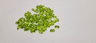 100 Pieces Peridot Green Color 6x4mm Oval Synthetic Stones CZ Cubic Zirconia — photo 5
