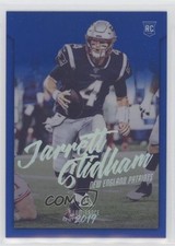 2019 Panini Chronicles Luminance Update Rookies Blue 30/75 Jarrett Stidham z7j