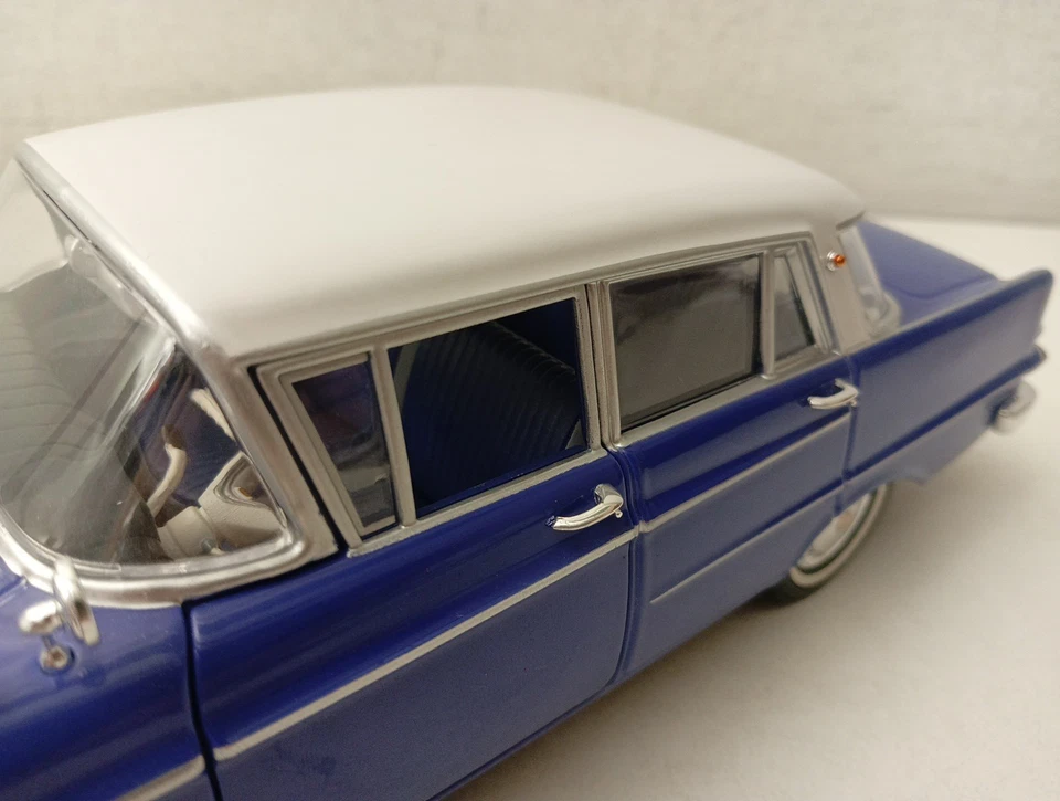 Revell Opel Kapitan Bianca E Blu Diecast Scala 1/18-ZR-H23 - Immagine 4 di 4
